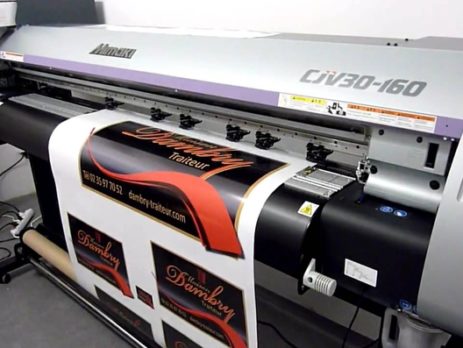 Печать наклеек